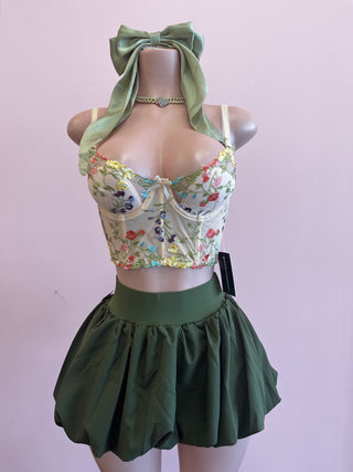 Bubble Skirt (Green)