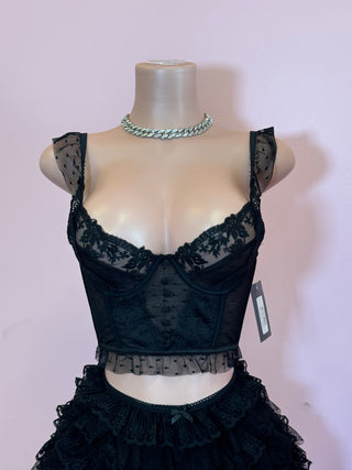 Lace Corset Top